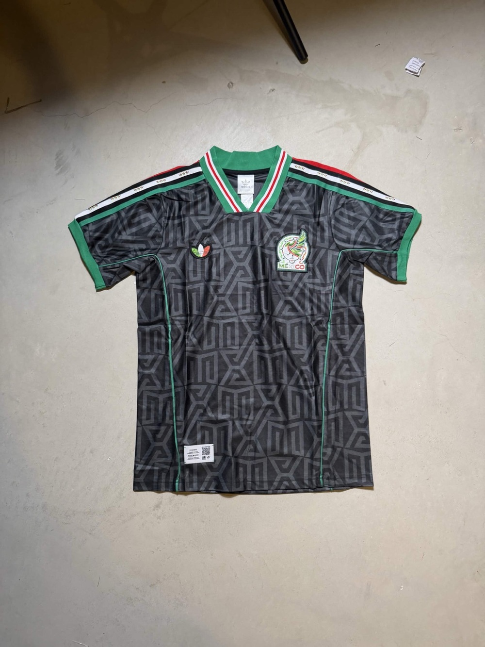 adidas x Someone Somewhere Mexico Lifestyle Jersey - Black/Carbon